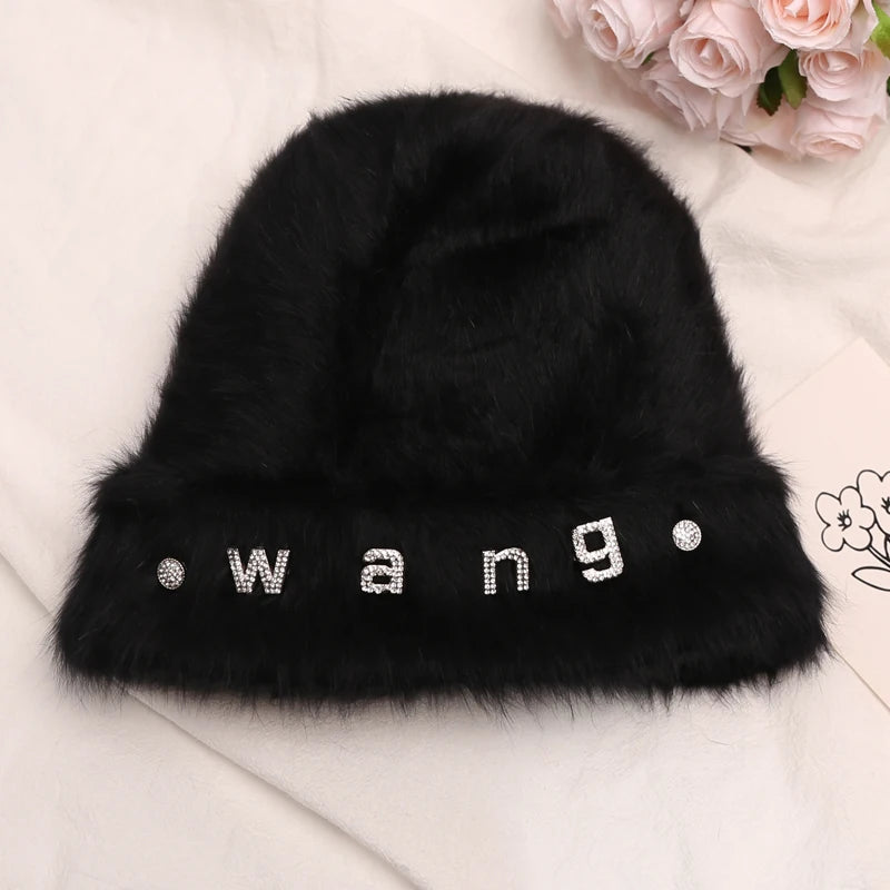 Rabbit Fur Beanies
