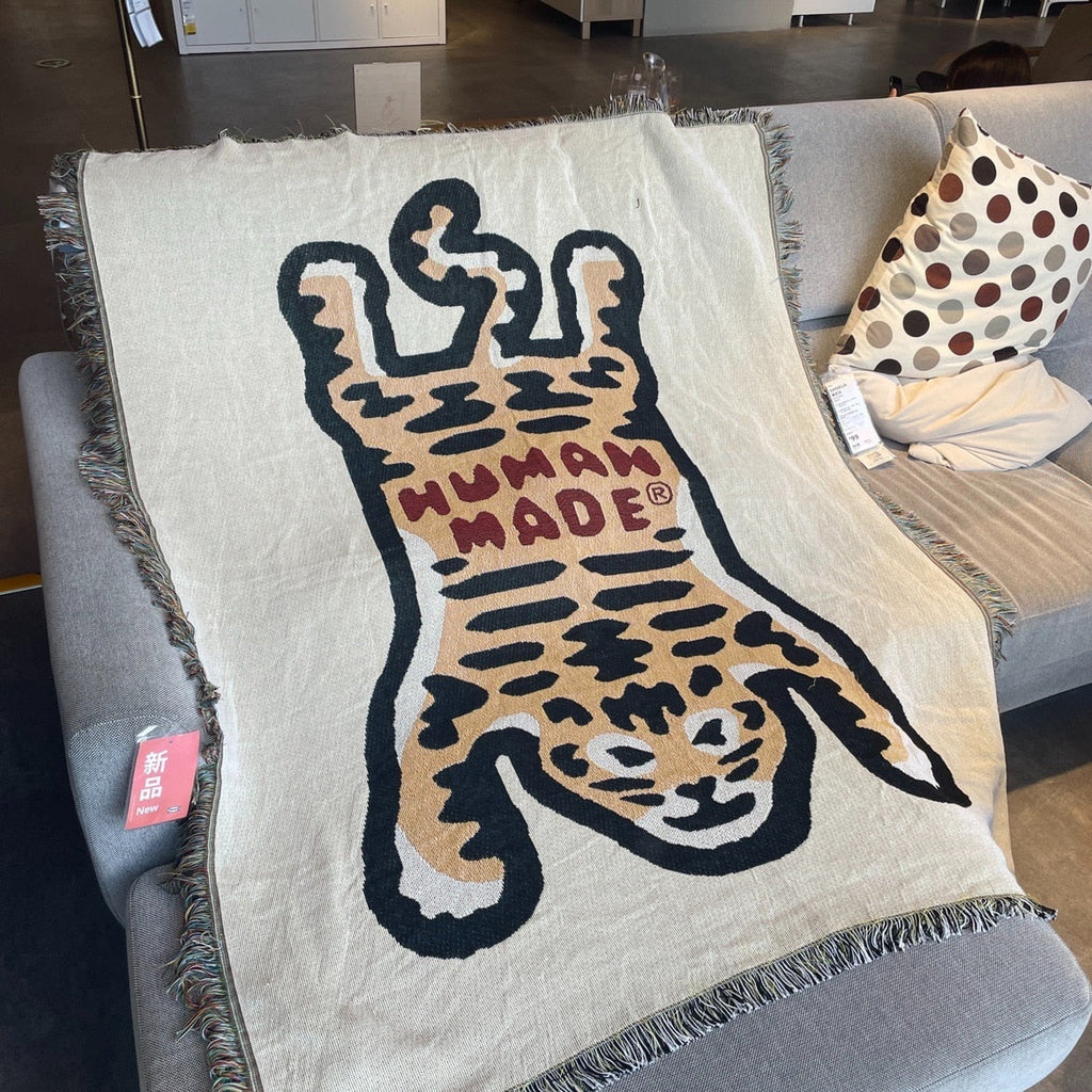 Human Made Tiger Throw Blanket