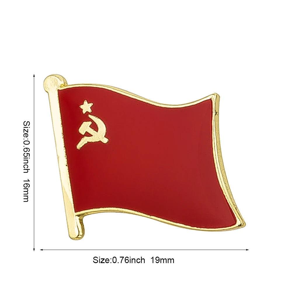 Countries Flag Lapel Pin