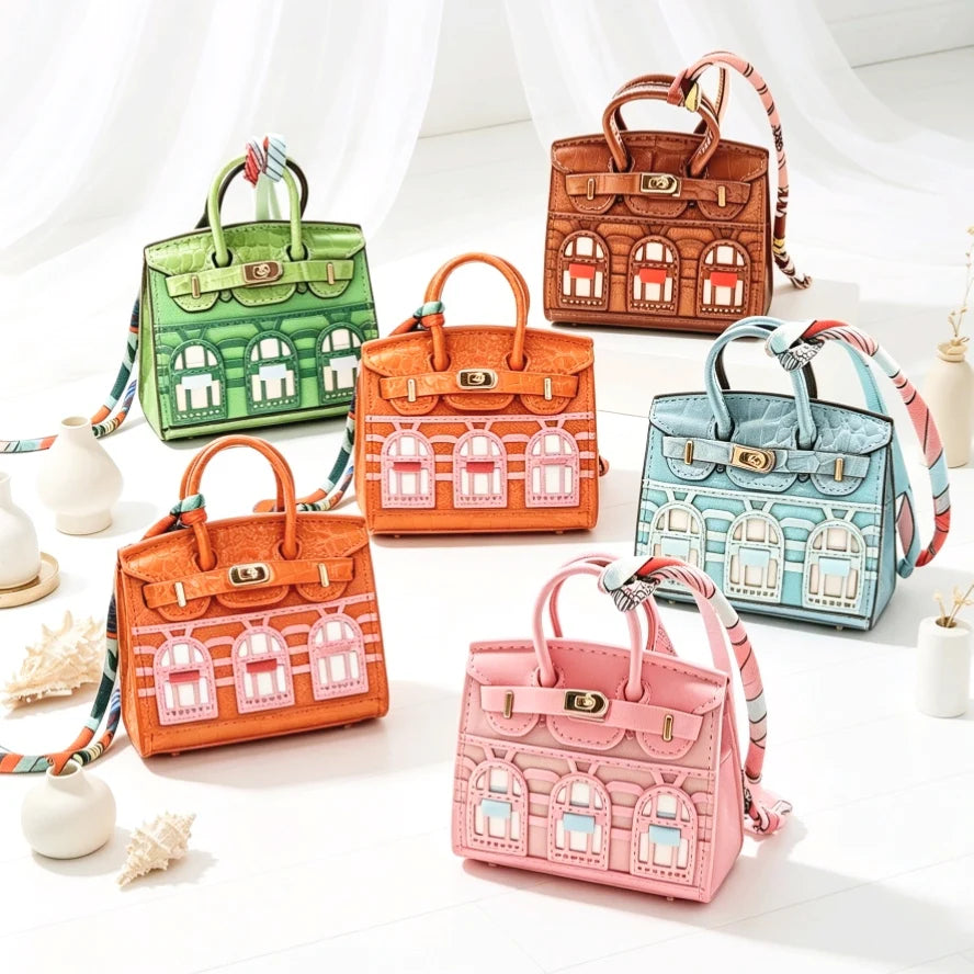 Mini Birkin Bag Keychain