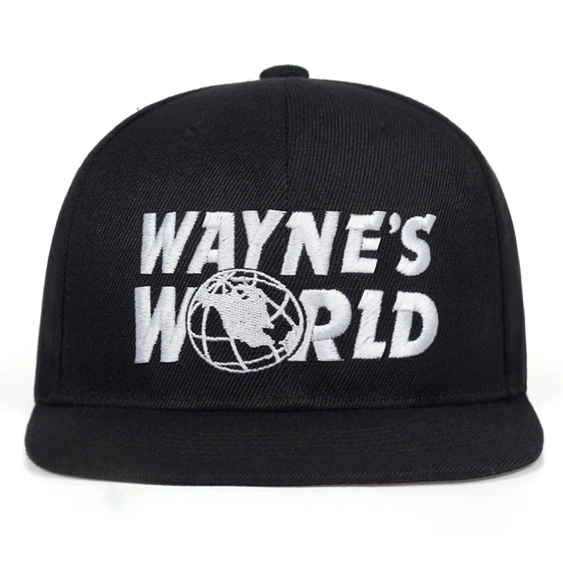 WAYNE'S WORLD Black Baseball Cap