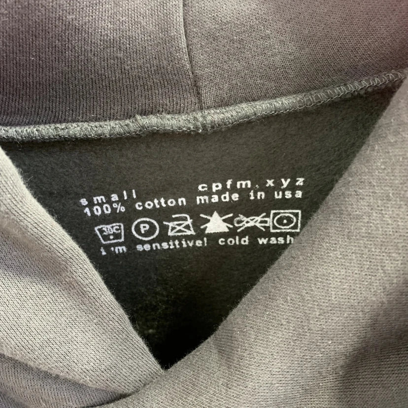 Ye Must Be Born Again Puff Print Oversized Hoodie