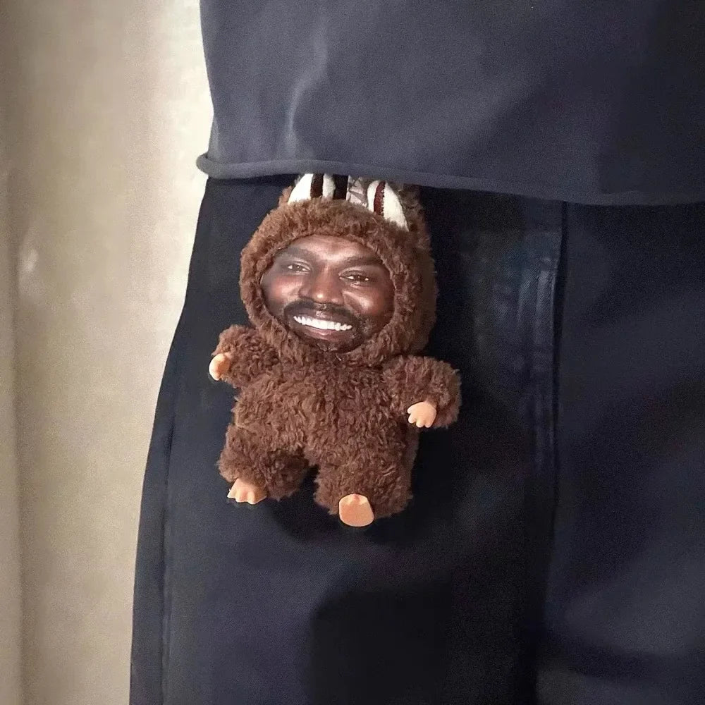 Kanye West Labubu Keychain