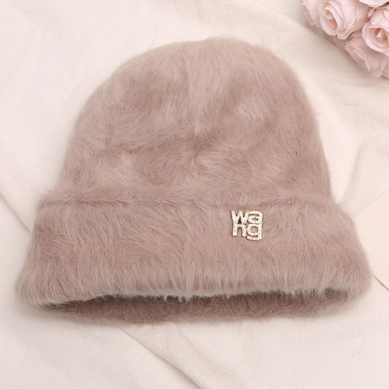 Rabbit Fur Beanies
