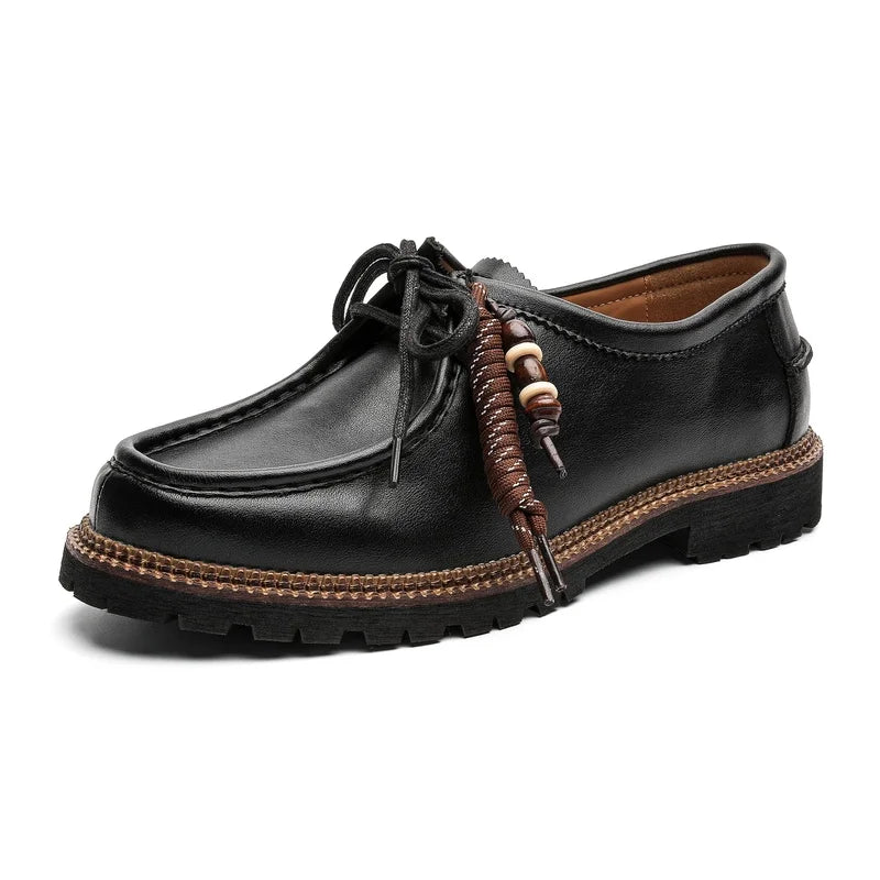 Leather Wallabee Loafers