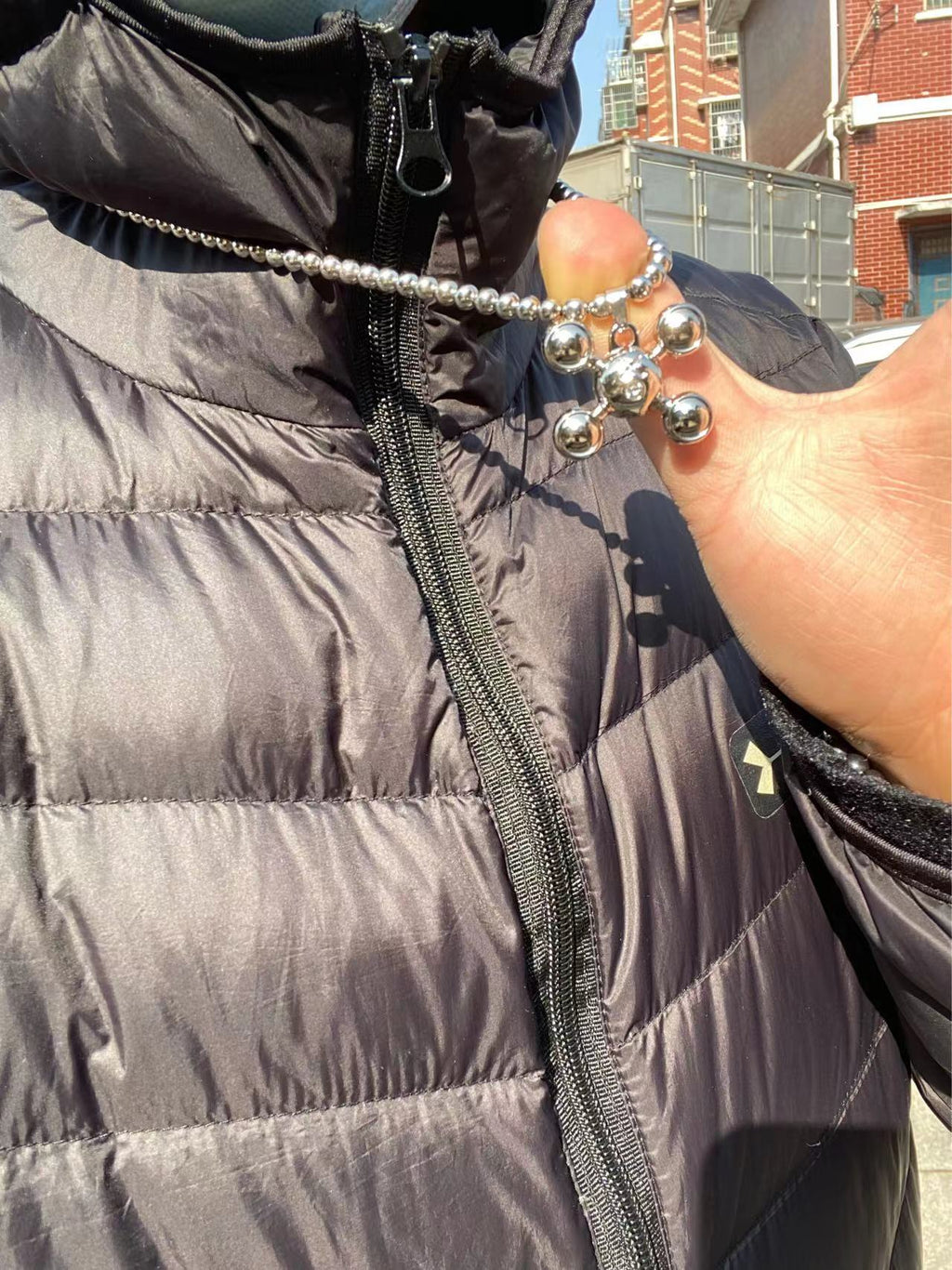 Bubble X Necklace
