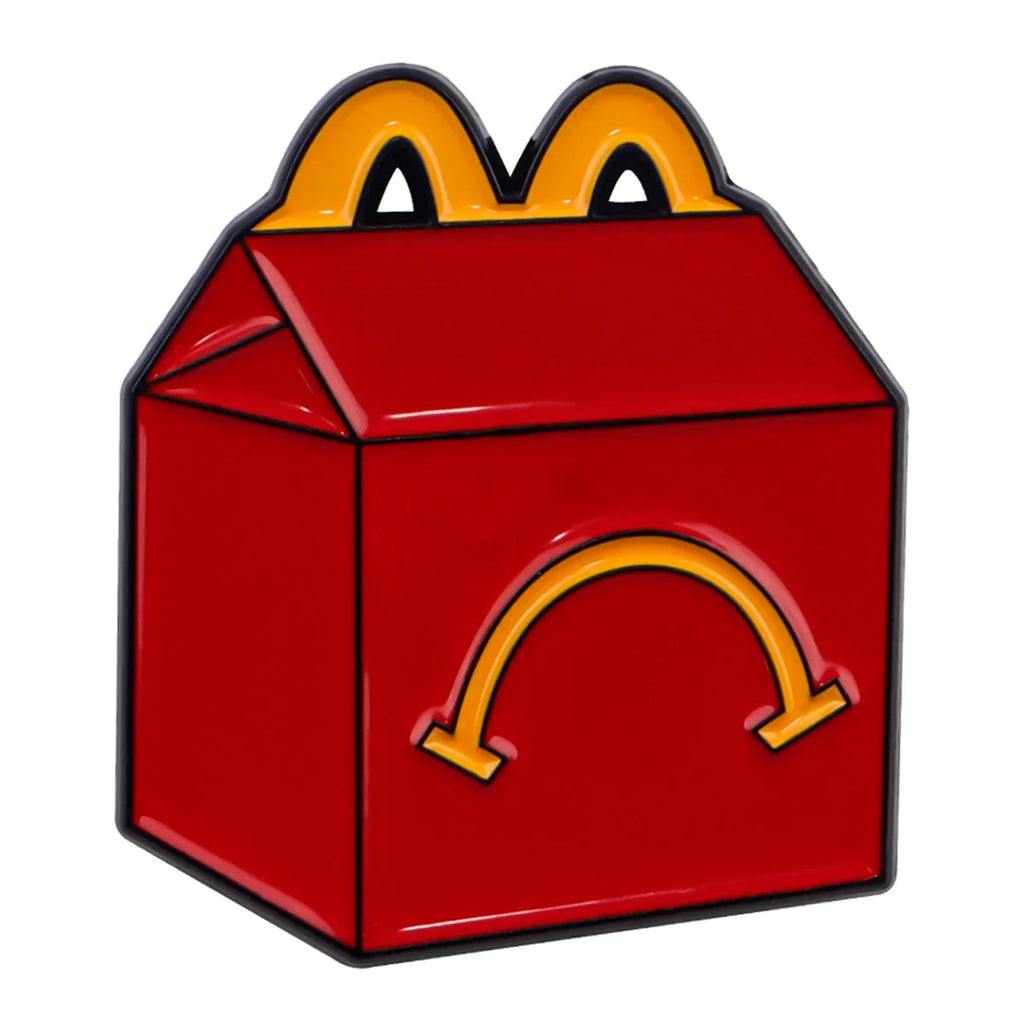 Sad Happy Meal Pin