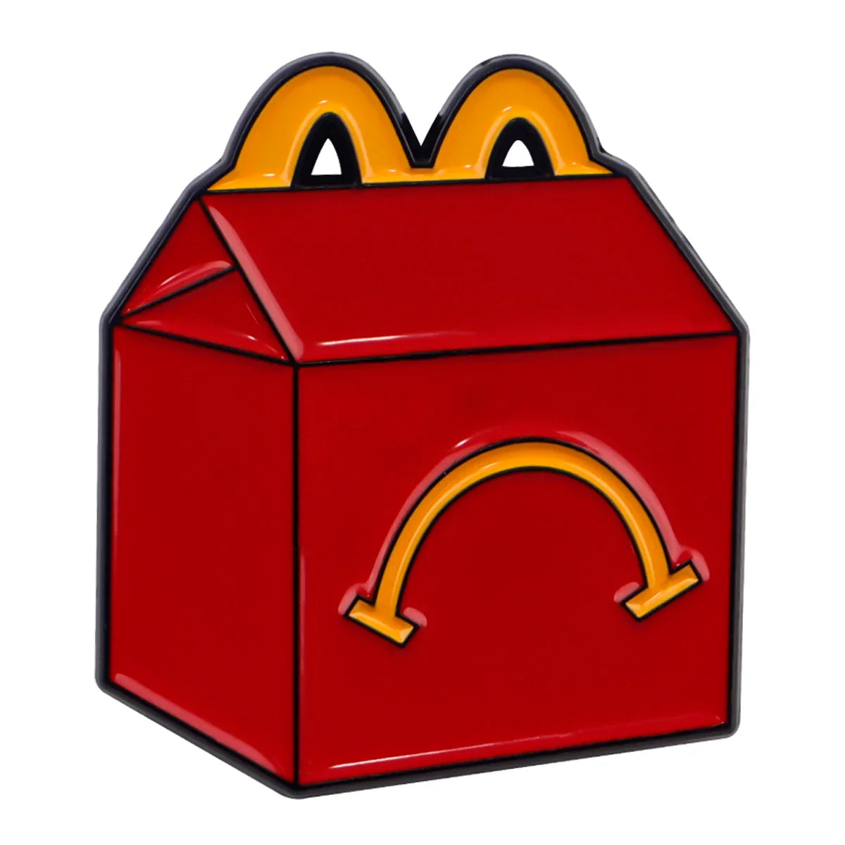 Sad Happy Meal Pin
