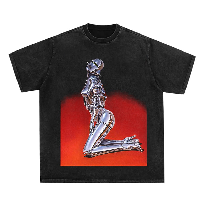 Hajime Sorayama Reclining Female Oversized Tee