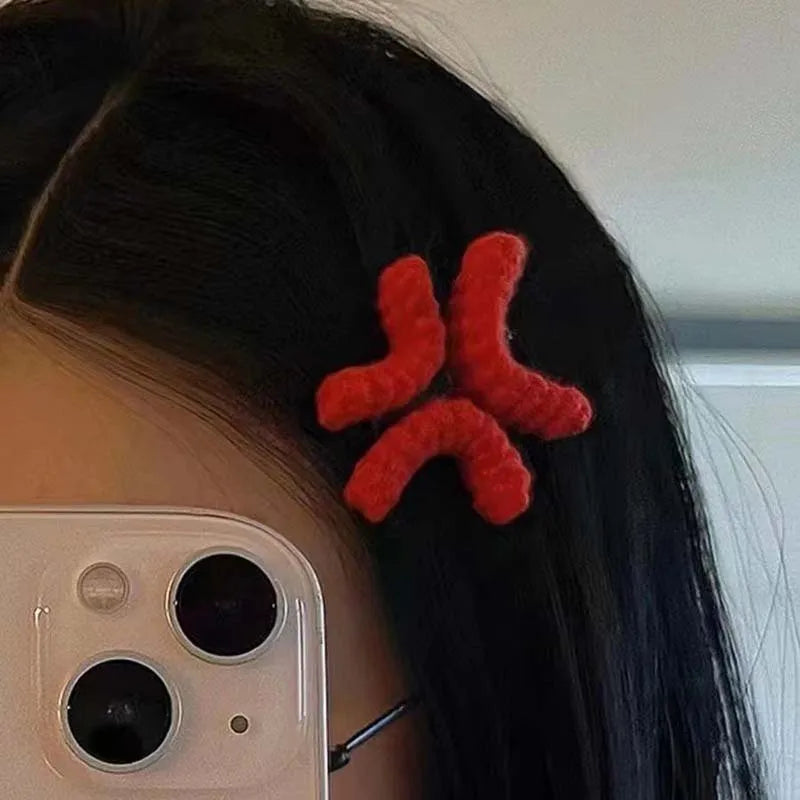 1pc New Angry Hair Clip