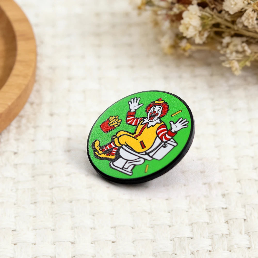 Ronald Toilet Pin