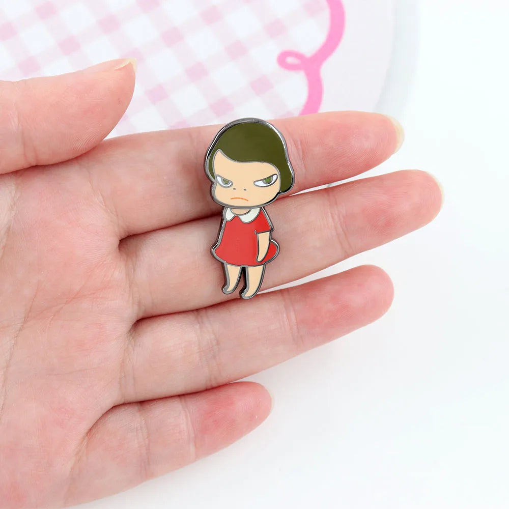 Yoshitomo Nara Girl Pin