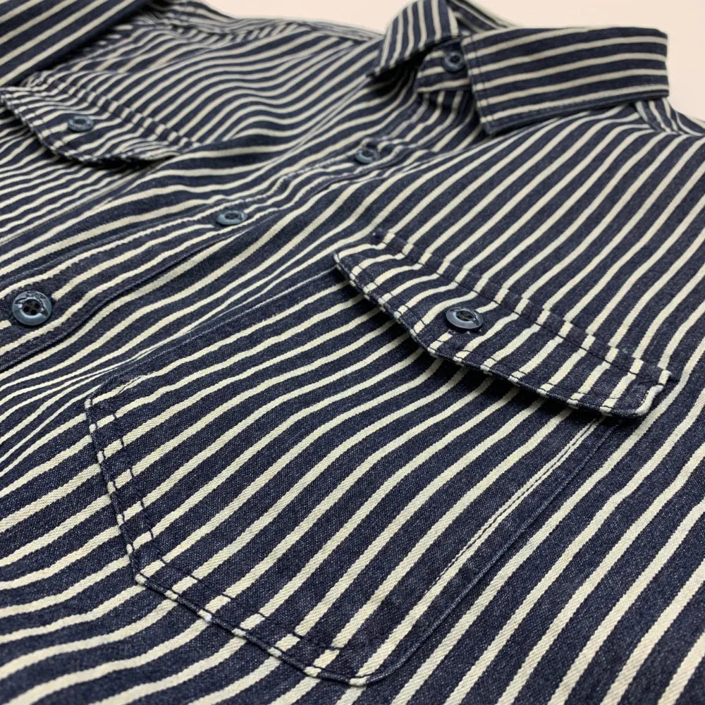 Japanese Denim Heavyweight Pure Cotton Work Shirt