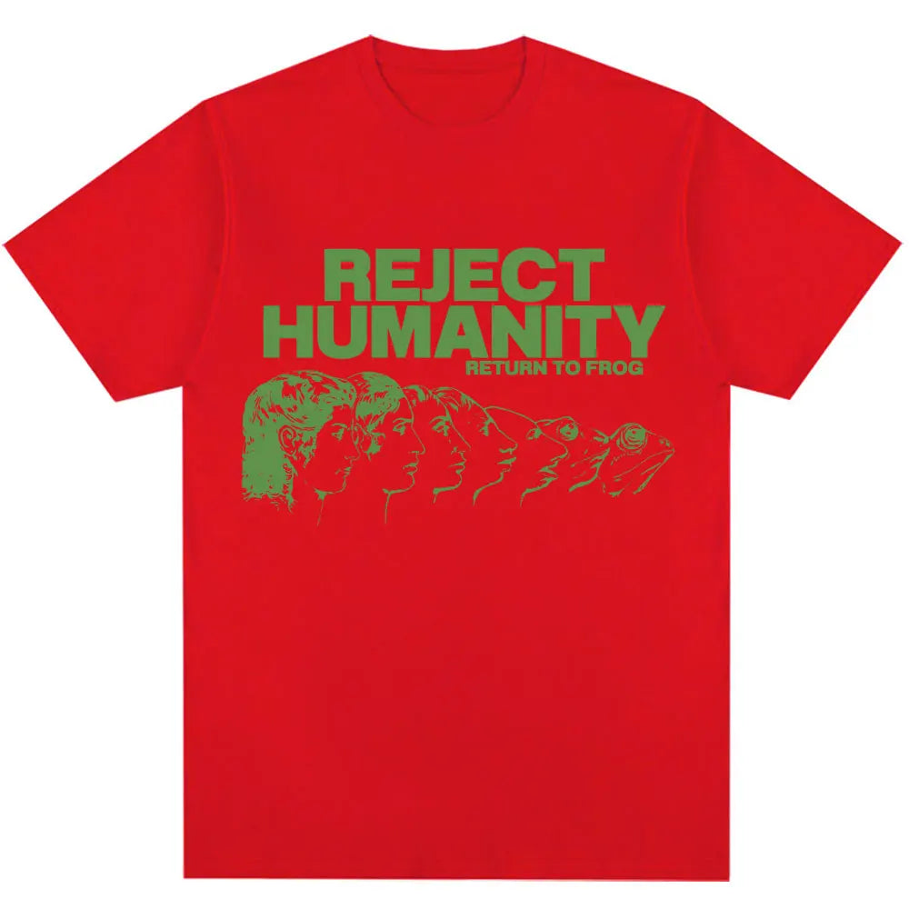 Reject Humanity Return To Frog Tee