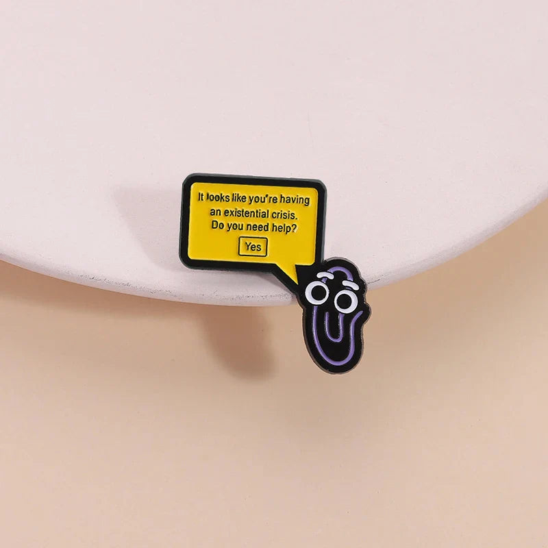 Microsoft Clippy Office Assistant Pin