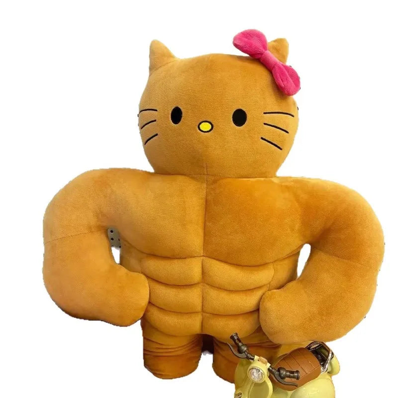 30cm Muscles Hello Kitty Plush Toy