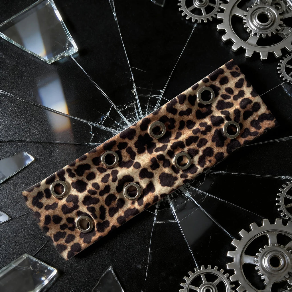Hollowed Out Eyelets Wide Headband