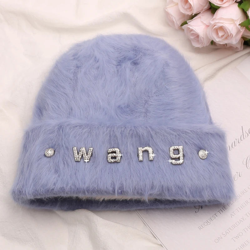 Rabbit Fur Beanies