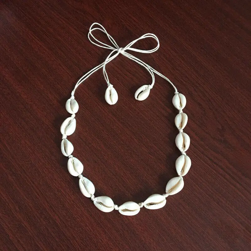 Organic Puka Shell Necklace