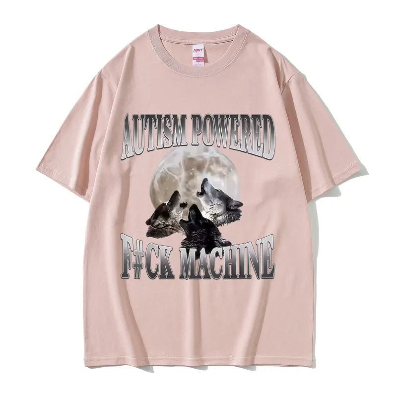 Autism Powered F*ck Machine Tee