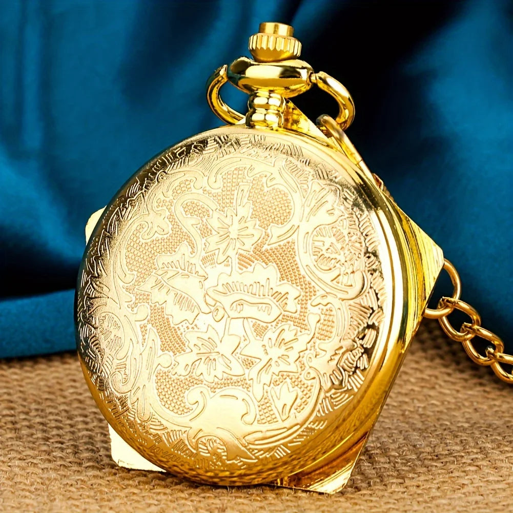 Chocolate Frog Quartz Pocket Watch