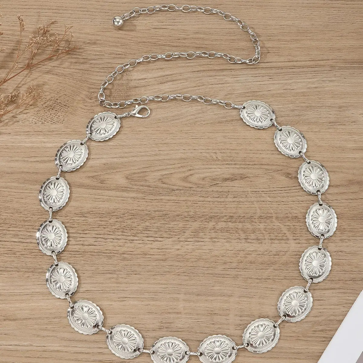 Bohemian Retro Metal Waist Chain Belt