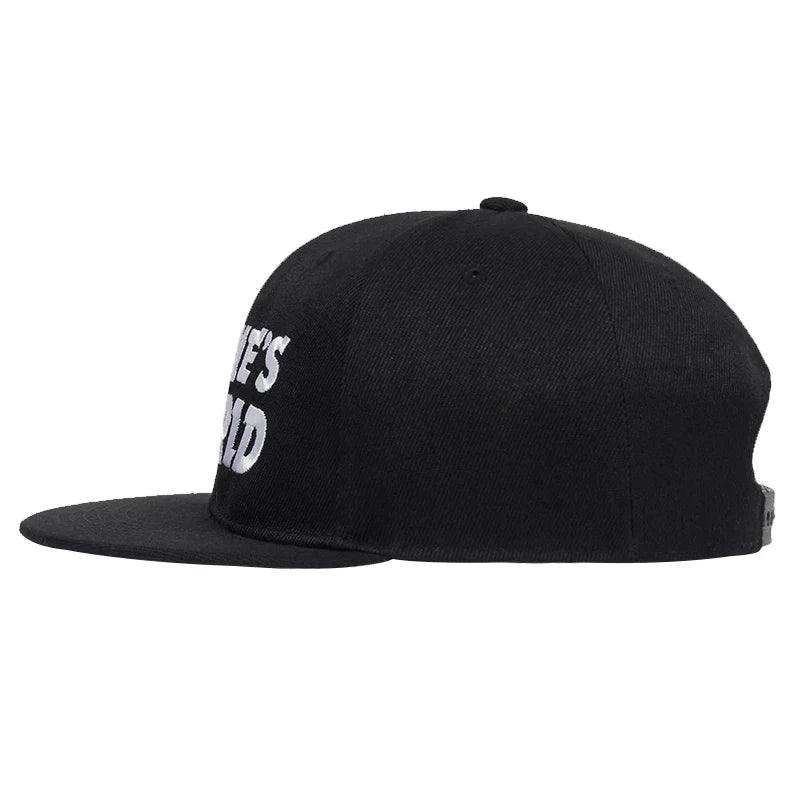 WAYNE'S WORLD Black Baseball Cap