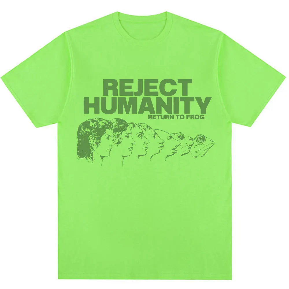 Reject Humanity Return To Frog Tee
