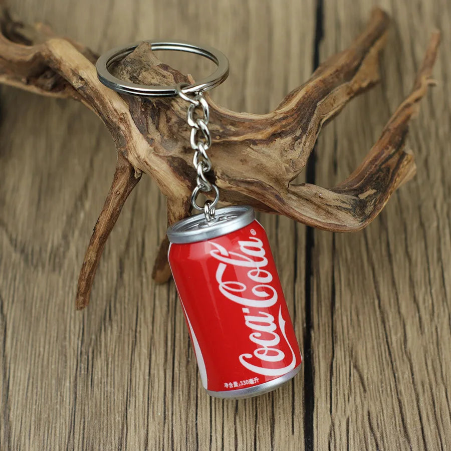 Coke Sprite Fanta Keychain