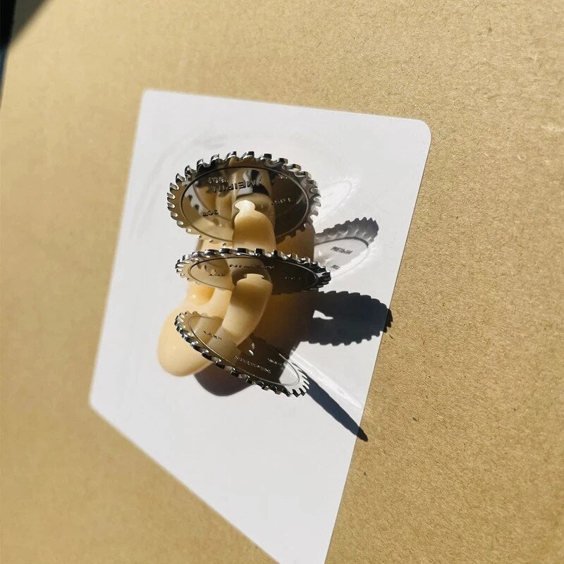 Saw Tooth Earring