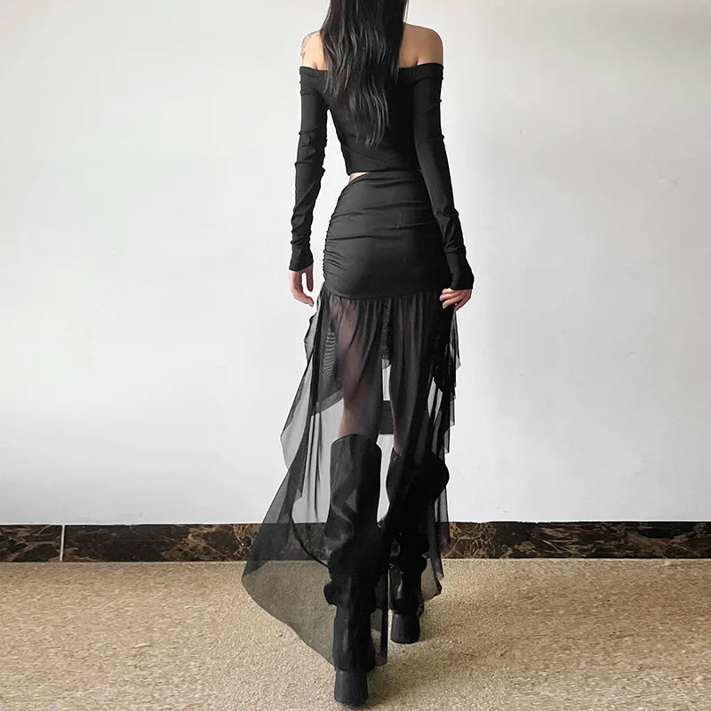 Gothic Mini Skirt