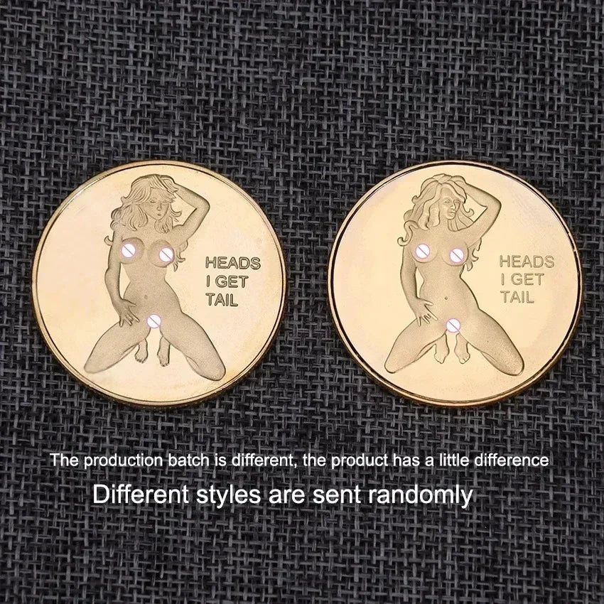 Sexy Woman Coin
