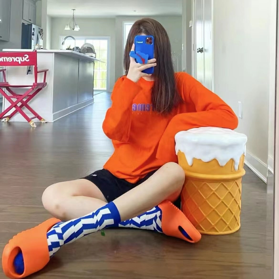 Ice Cream Stool Chair