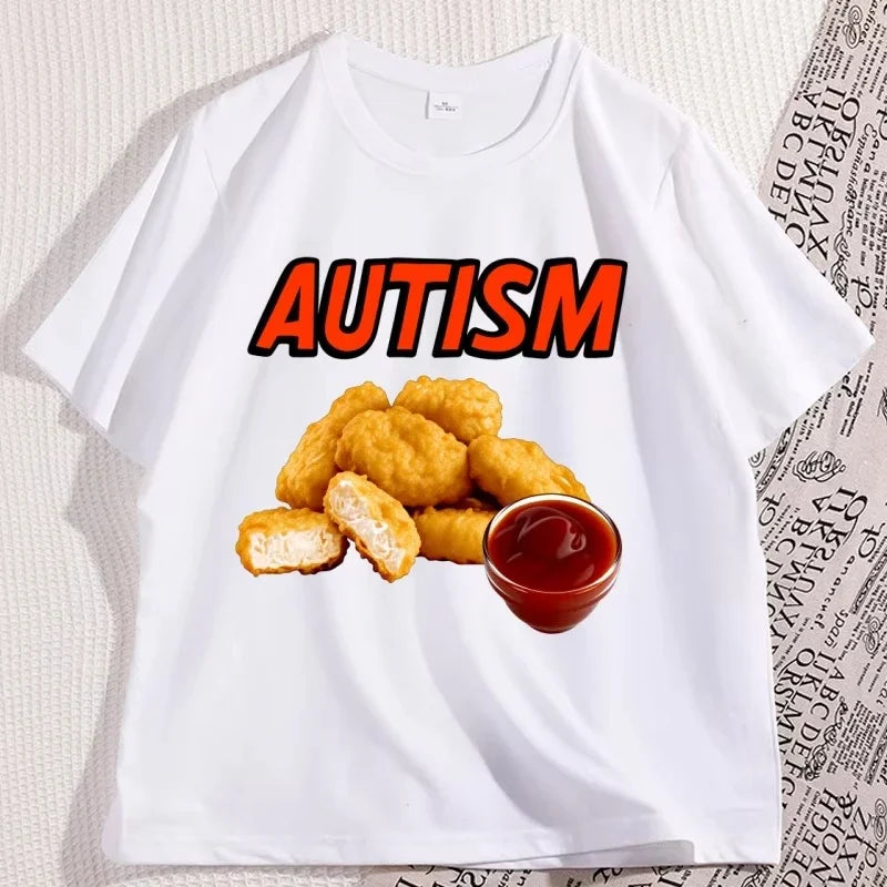 Autism Chicken Nugget Tee