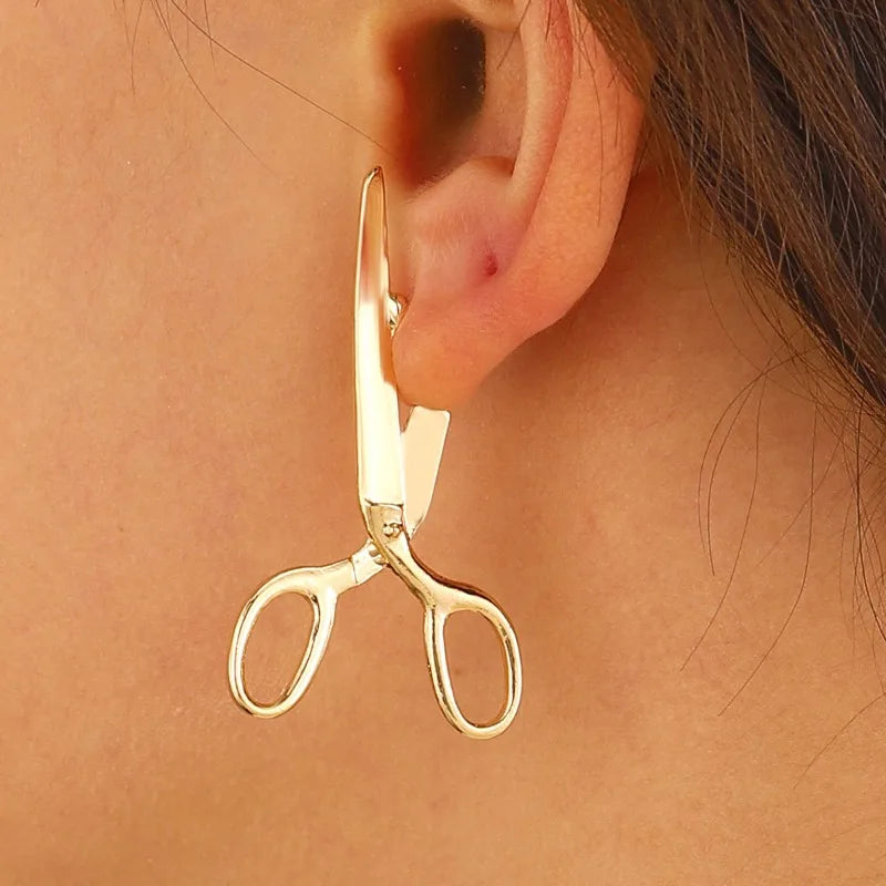 Scissors Earring
