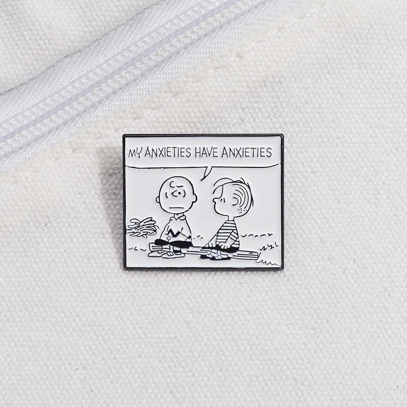 My Anxieties Have Anxieties Enamel Pin