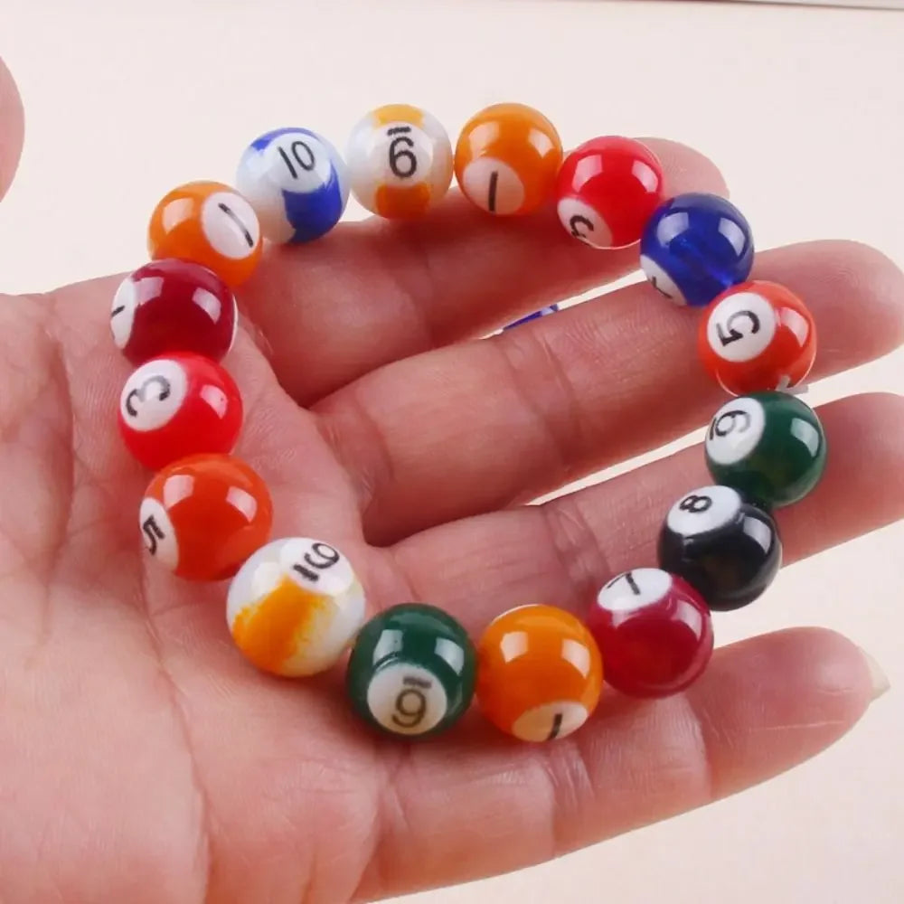 High Quality Glass Billiards Bracelet