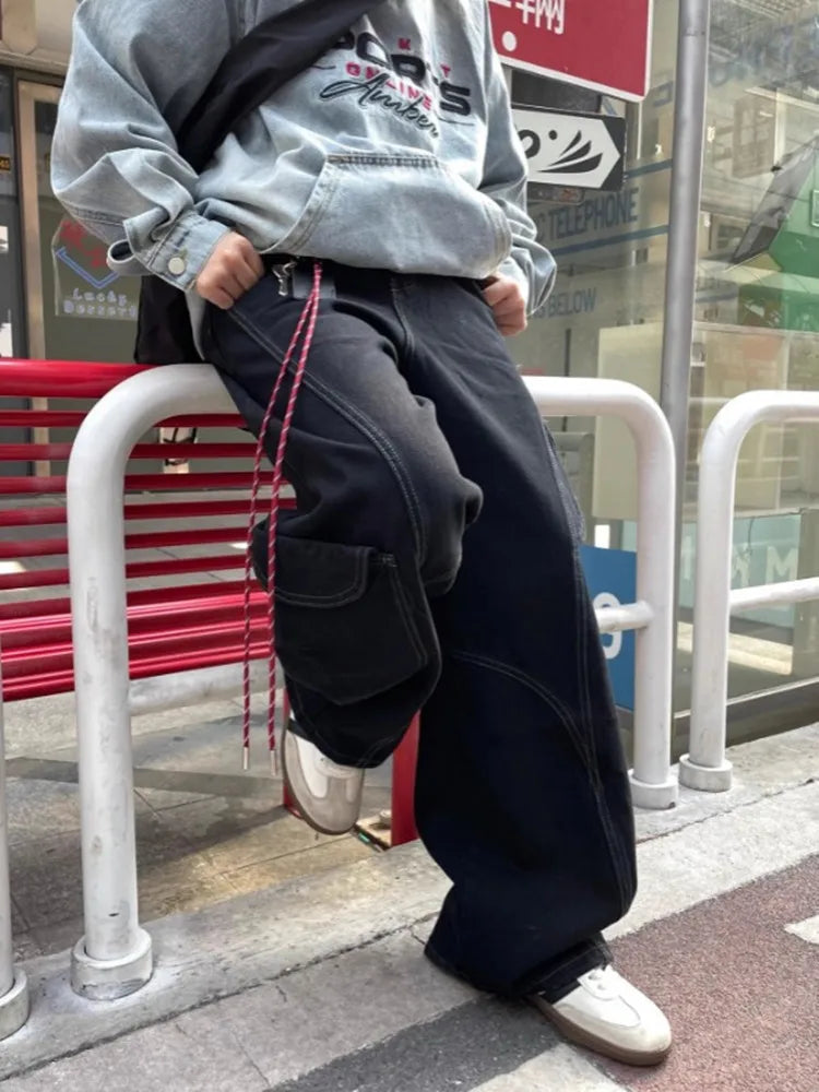 Japanese Structued Baggy Cargo Pants