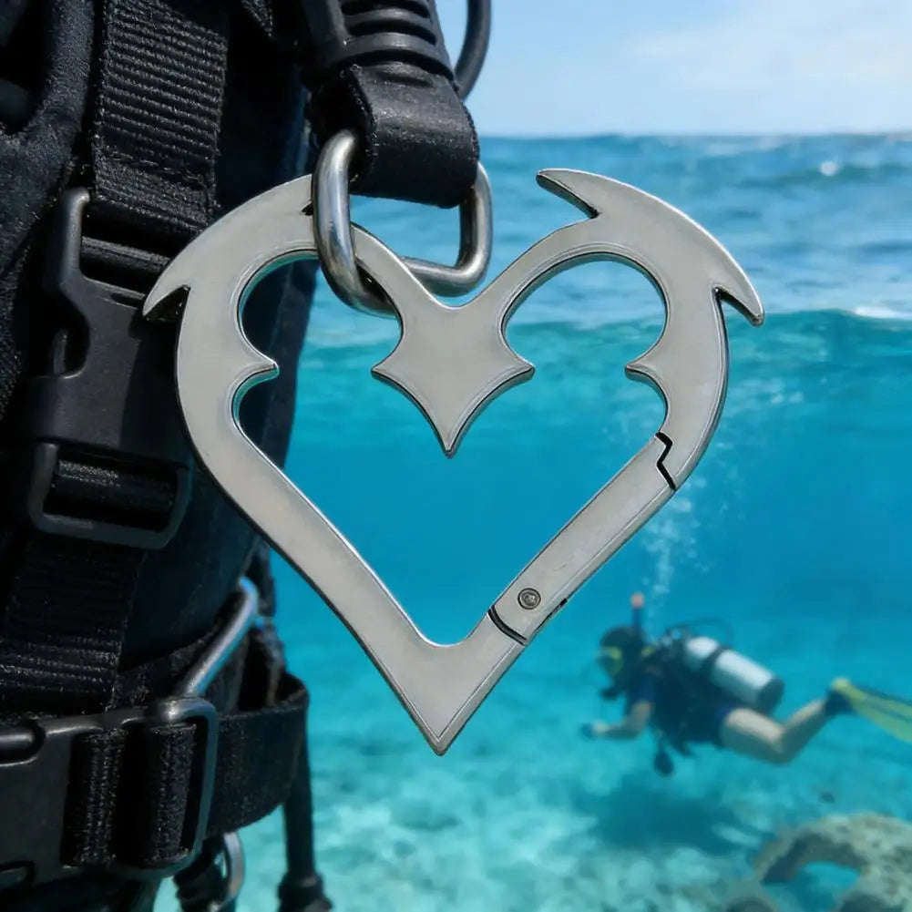 Heart-Shaped Keychain