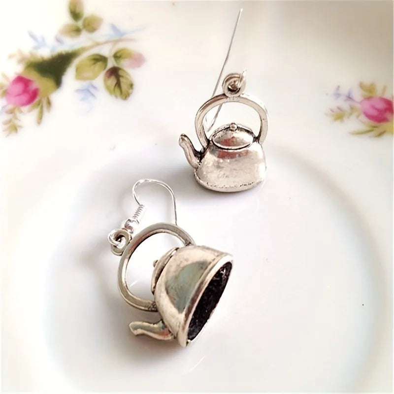 Tea Kettle Earring