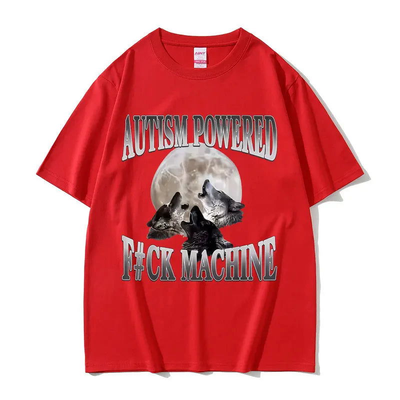 Autism Powered F*ck Machine Tee