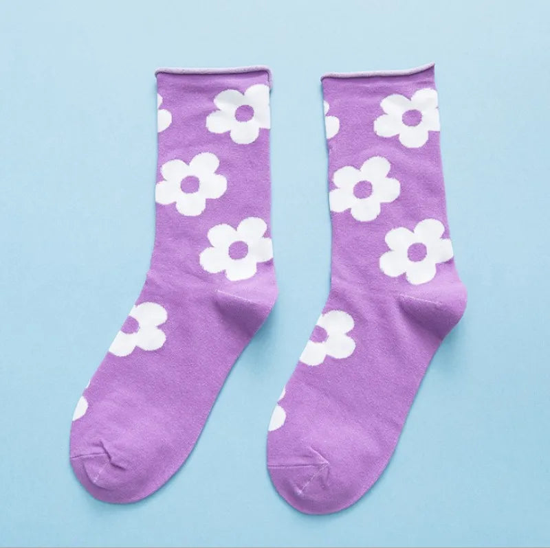 Japanese Flower Socks