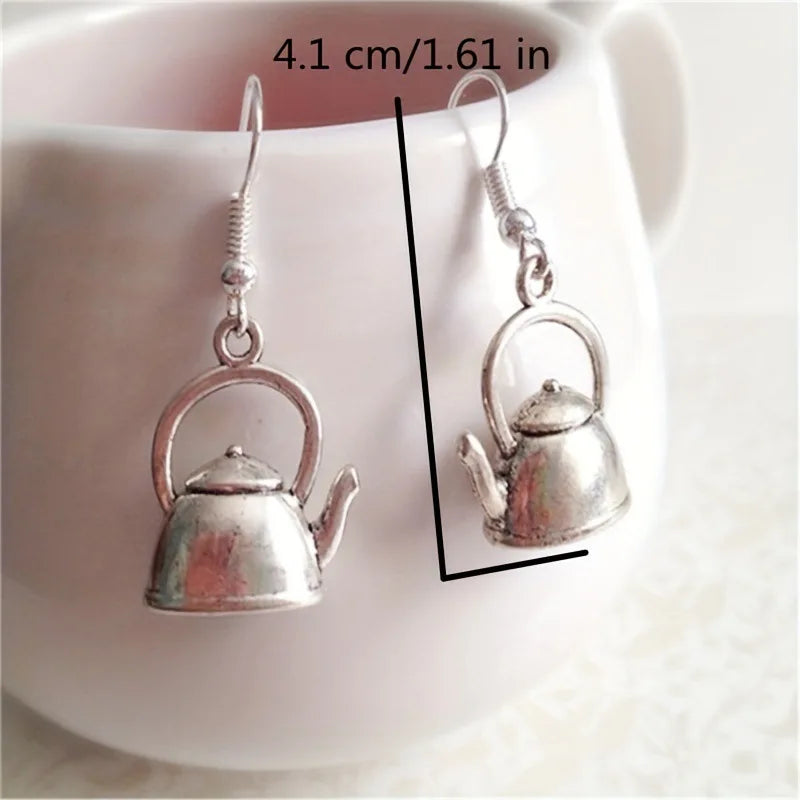 Tea Kettle Earring