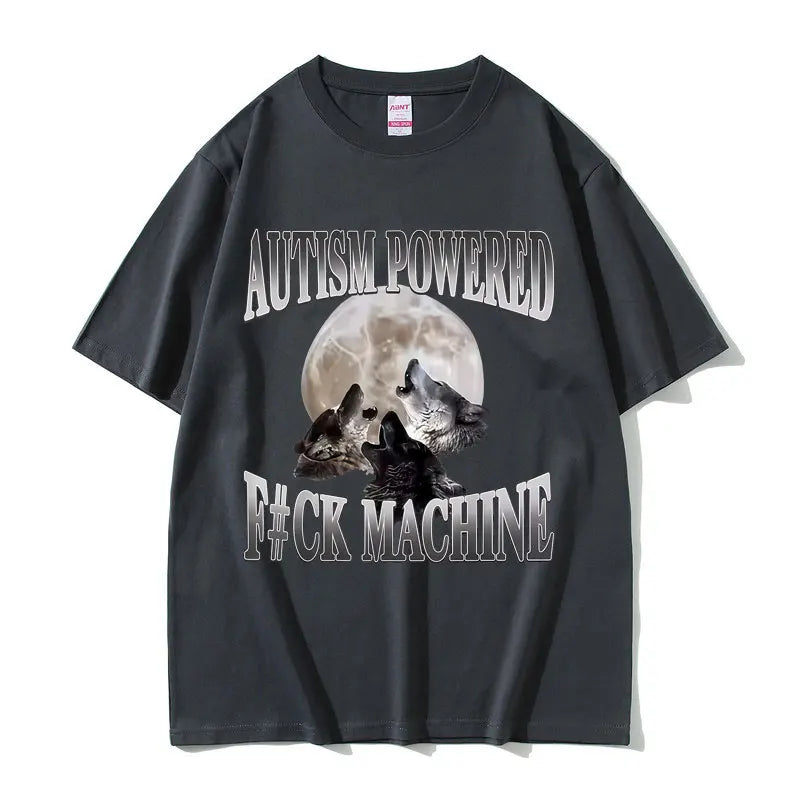 Autism Powered F*ck Machine Tee