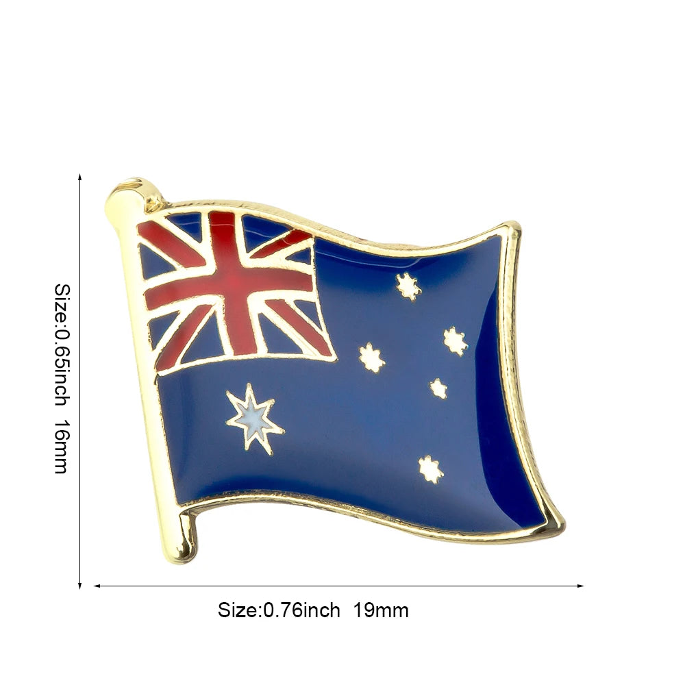 Countries Flag Lapel Pin