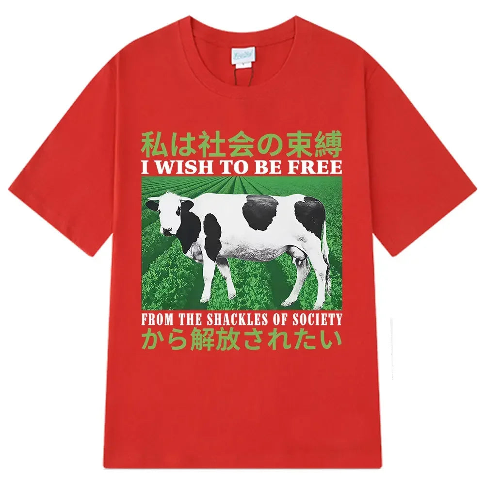 I Wish To Be Free From The Shackles of Society Tee
