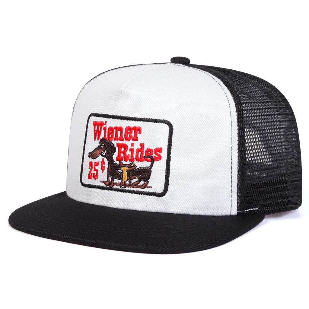 Wiener Rides Embroidery Hat
