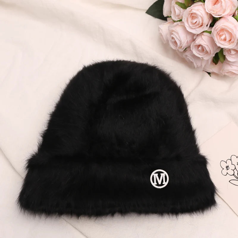 Rabbit Fur Beanies