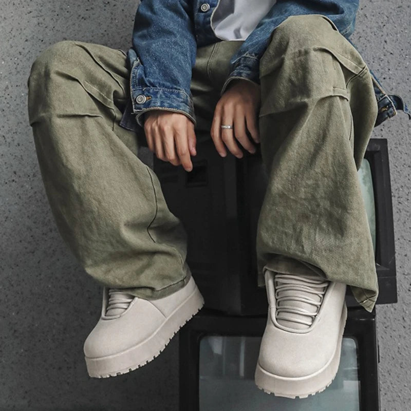 Overrsized Low-Top Skate Shoes