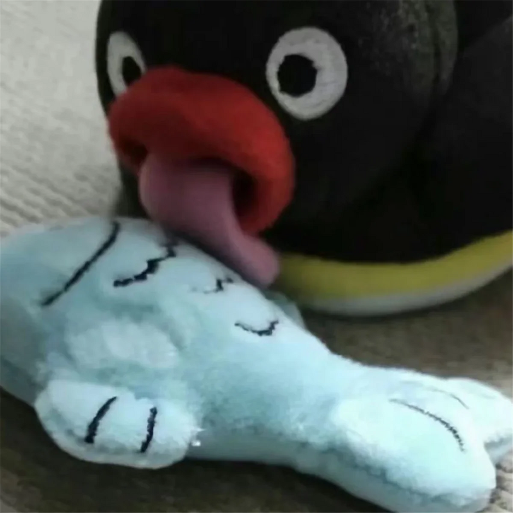 Freaky Pingu Plush Doll